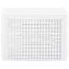 vidaXL Side Table White 54x54x36.5 cm Plastic