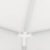 vidaXL Professional Party Tent with Side Walls 4x6 m White 90 g/m?