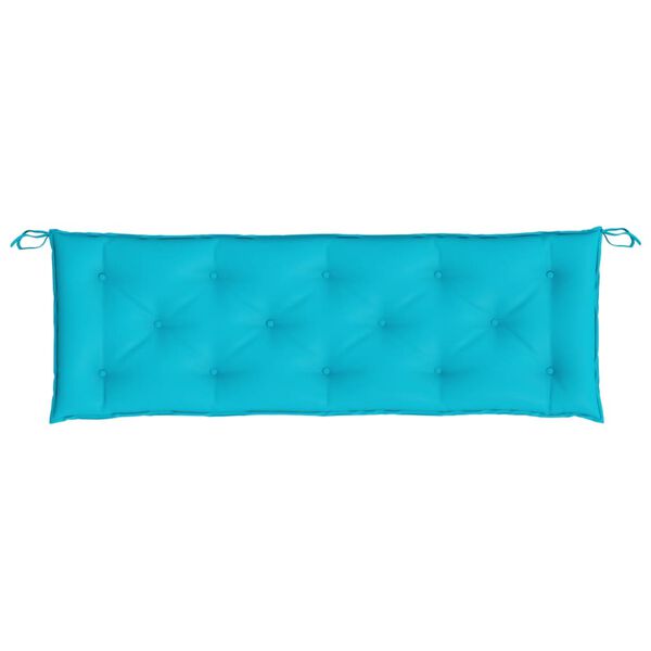 vidaXL Garden Bench Cushion Turquoise 150x50x7 cm Oxford Fabric