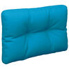 vidaXL Pallet Cushion Light Blue 50x40x12 cm Fabric