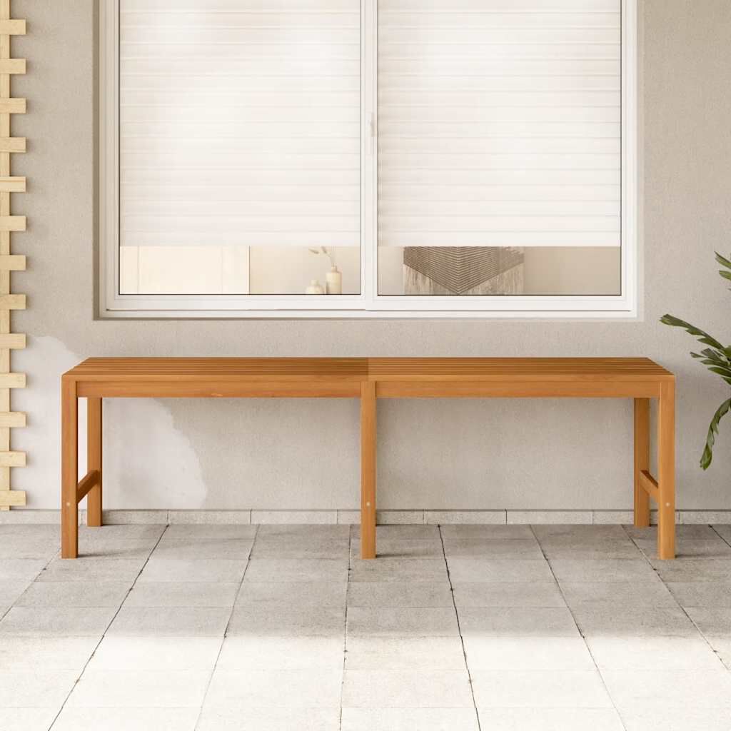 vidaXL Garden Bench 150 cm Solid Teak Wood