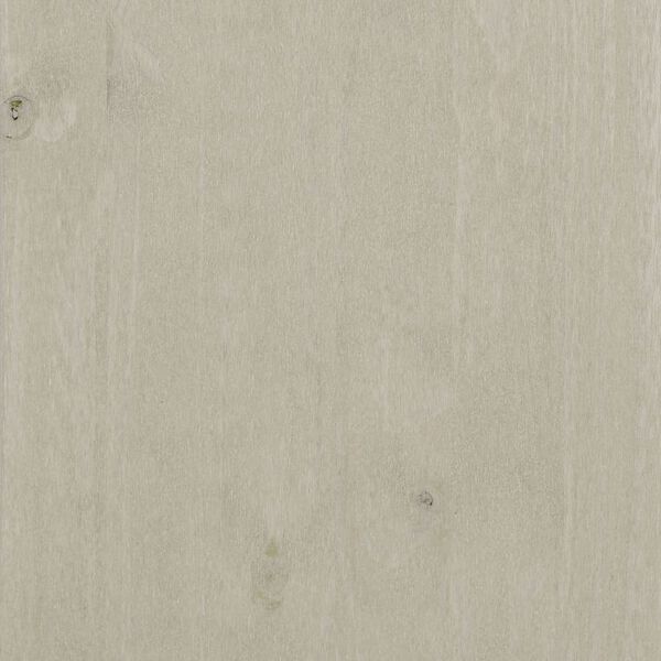 vidaXL Sideboard HAMAR White 85x35x80 cm Solid Wood Pine