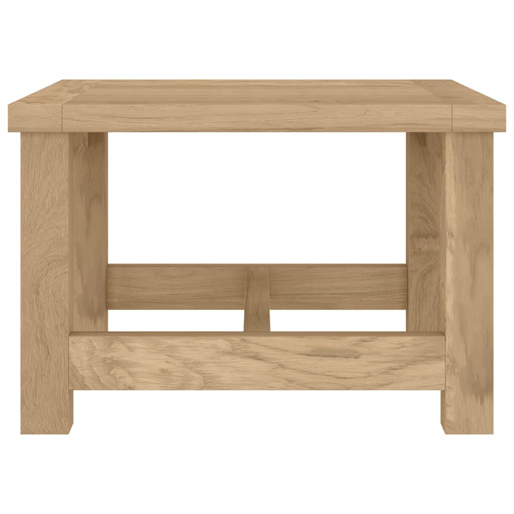 vidaXL Coffee Table 45x45x30 cm Solid Wood Teak