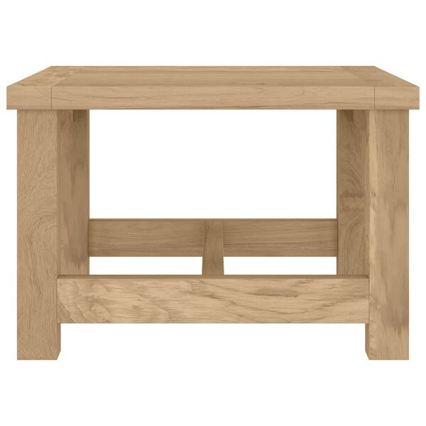 vidaXL Coffee Table 45x45x30 cm Solid Wood Teak