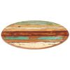 vidaXL Round Table Top 50 cm 15-16 mm Solid Reclaimed Wood
