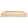 vidaXL Dog Bed 101.5x74x9 cm Solid Wood Pine