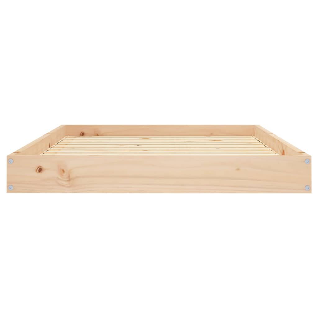vidaXL Dog Bed 101.5x74x9 cm Solid Wood Pine