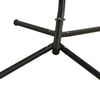 vidaXL Garden Swing Chair with Cushion Dark Grey Oxford Fabric&Steel