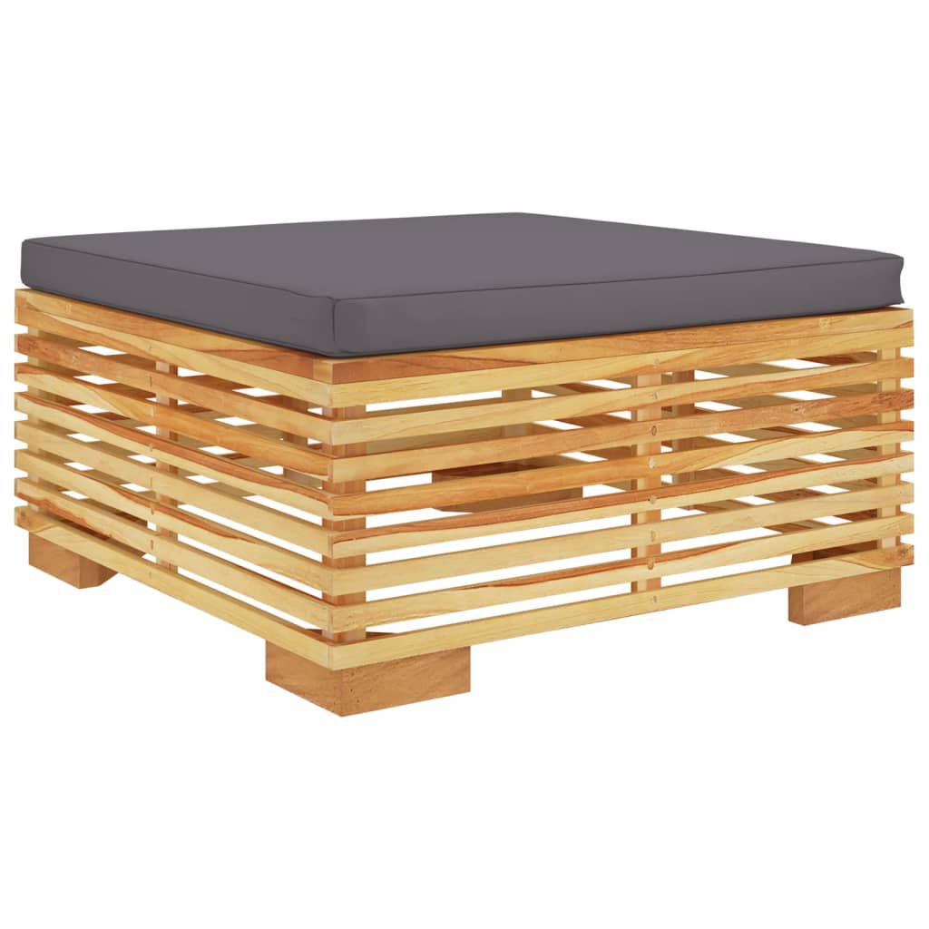 vidaXL 6 Piece Garden Lounge Set with Cushions Solid Teak Wood