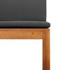 vidaXL Garden Bench Brown 100 x 50 x 91cm Solid Acacia wood