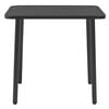 vidaXL 5 Piece Outdoor Dining Set Steel Dark Grey