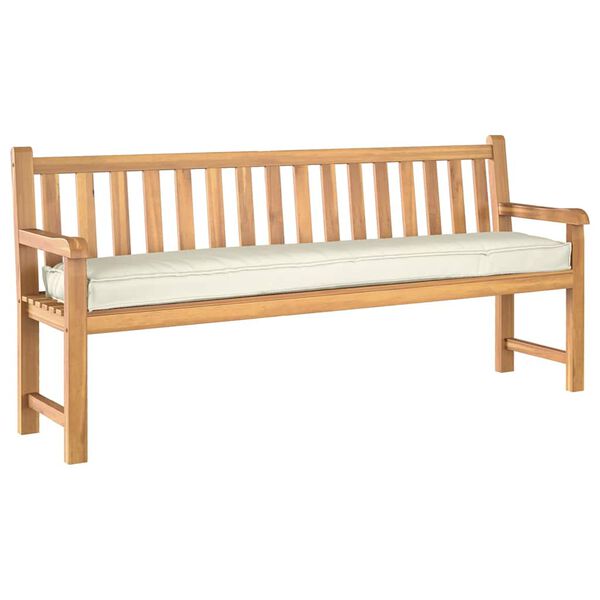 vidaXL Pallet Cushion Cream 200 x 40 x 8 cm Oxford Fbric