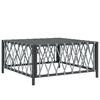 vidaXL 8 Piece Garden Lounge Set with Cushions Anthracite Steel