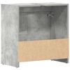 vidaXL Bathroom Cabinet Concrete Grey 60x33x61 cm Engineered Wood