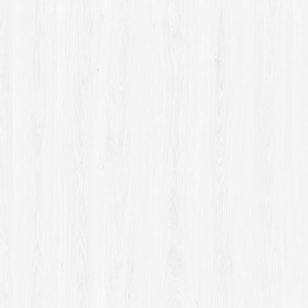 vidaXL Self-adhesive Door Films 2 pcs White Wood 210x90 cm PVC