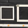 vidaXL Rabbit Hutch Grey and White 140x63x120 cm Solid Firwood