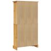 vidaXL 4-Tier Bookcase Mexican Pine Corona Range 80x29x150 cm