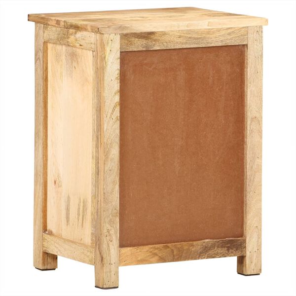 vidaXL Bedside Cabinet 45x35x60 cm Solid Mango Wood
