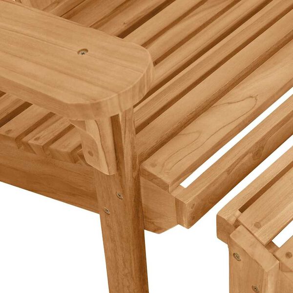 vidaXL Garden Adirondack Chairs 2 pcs Brown 77 x 137 x 95 cm