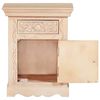 vidaXL Bedside Cabinet 40x30x50 cm Solid Mango Wood