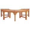 vidaXL Tree Bench Brown 160 x 160 x 45cm Solid Eucalyptus wood