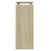 vidaXL Console Table Sonoma Oak 80x30x80 cm Engineered Wood