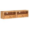 vidaXL 2 Piece TV Cabinet Set 88x30x40 cm Solid Wood Acacia