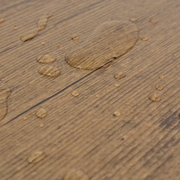 vidaXL Self-adhesive PVC Flooring Planks 5.02 m² 2 mm Walnut Brown