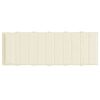 vidaXL Sun Lounger Cushion Cream 180x60x4 cm Oxford Fabric