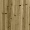 vidaXL Garden Planter 40x40x40 cm Impregnated Wood Pine