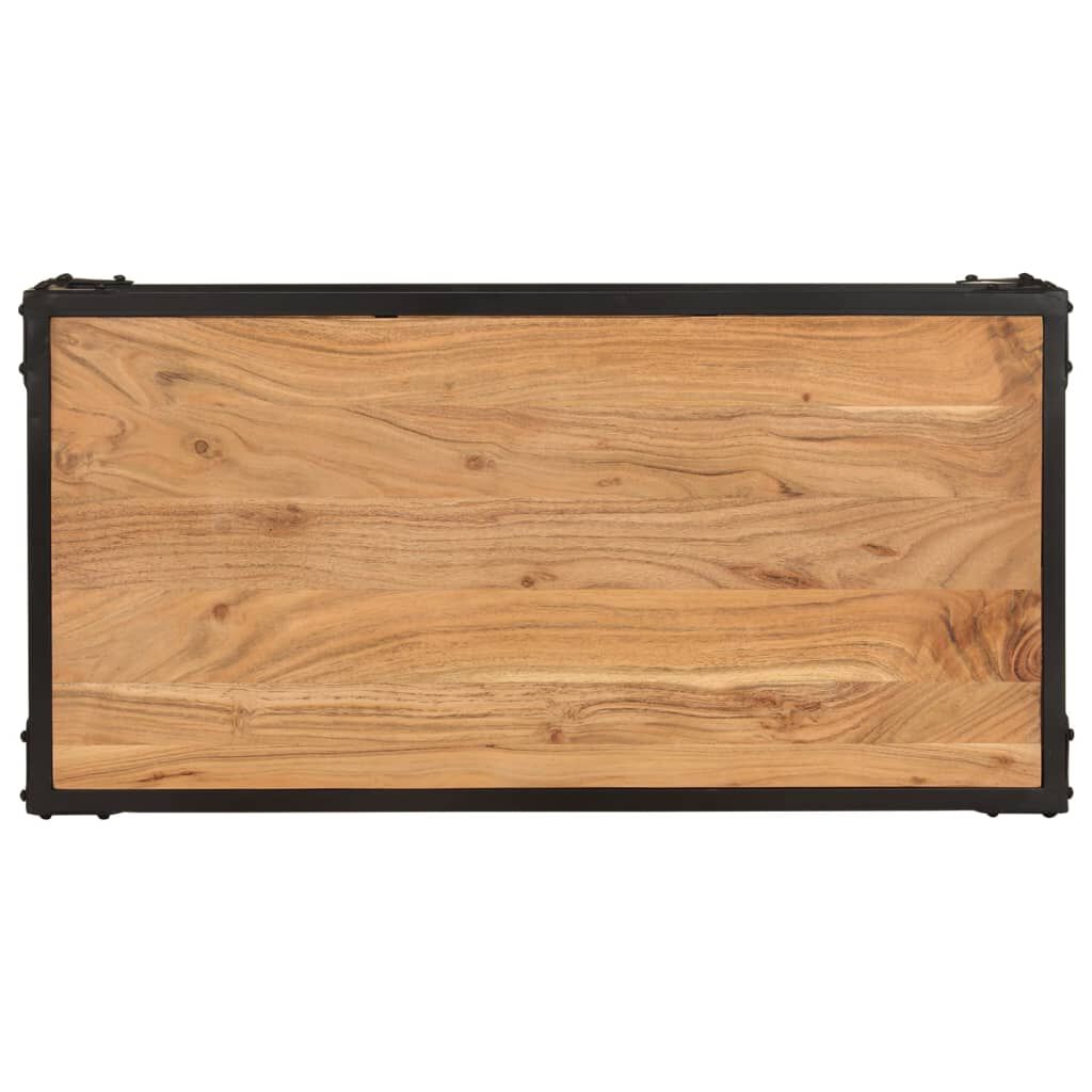vidaXL Coffee Table 90x45x35 cm Solid Acacia Wood