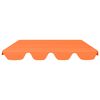 vidaXL Replacement Canopy for Garden Swing Orange 150/130x105/70 cm
