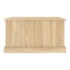 vidaXL Storage Box Sonoma Oak 70x40x38 cm Engineered Wood