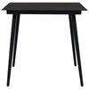 vidaXL 3 Piece Outdoor Dining Set PVC Rattan Black