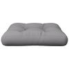 vidaXL Pallet Cushion Grey 58x58x10 cm Fabric
