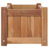 vidaXL Raised Bed 100x30x25 cm Solid Teak Wood