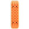 vidaXL Traction Boards 2 pcs Orange 106x30.5x7 cm Nylon