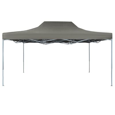 vidaXL Foldable Tent Pop-Up 3x4.5 m Anthracite