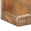 vidaXL Wine Rack for 5 Bottles Solid Mango Wood
