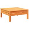 vidaXL 6 Piece Garden Sofa Set with Cushions Wax Brown Solid Wood Pine