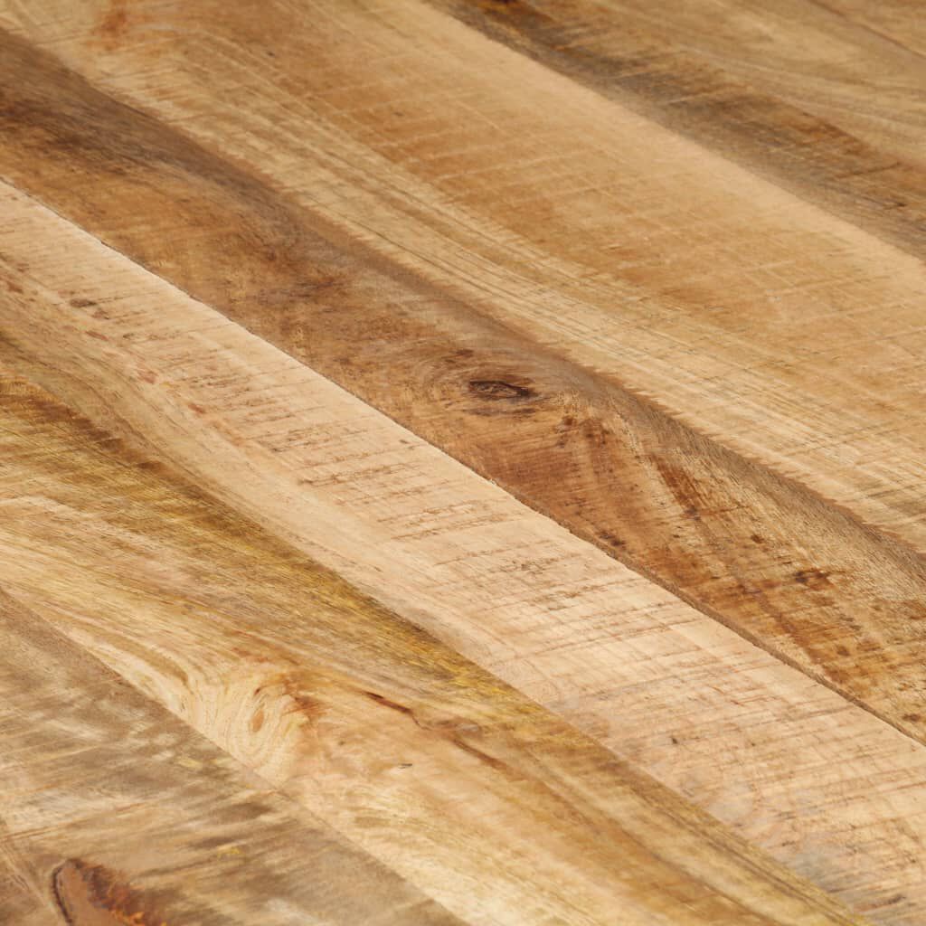 vidaXL Coffee Table 120x120x40 cm Rough Mango Wood