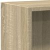 vidaXL Bookshelf Sonoma Oak 40x24x75 cm Engineered Wood