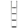 vidaXL Folding Boarding Ladder 4-step Stainless Steel
