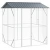 vidaXL Bird Cage Anthracite 215 x 208 x 247 cm Galvanised Steel