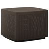 vidaXL Garden Table Mocha 53x53x40 cm Plastic