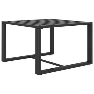vidaXL 3 Piece Garden Lounge Set with Cushions Aluminium Anthracite