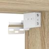 vidaXL Shoe Cabinet Sonoma Oak 60x35x70 cm Engineered Wood