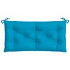 vidaXL Garden Bench Cushions 2pcs Light Blue 100x50x7 cm Oxford Fabric