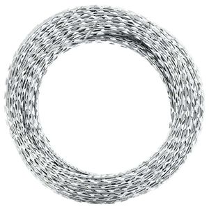 vidaXL Concertina Razor Wire Galvanised Steel 300 m