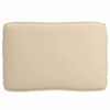 vidaXL Cushion Set 3 pcs Beige Oxford Fabric